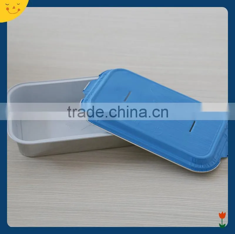 Airline fast food disposable aluminium foil trays