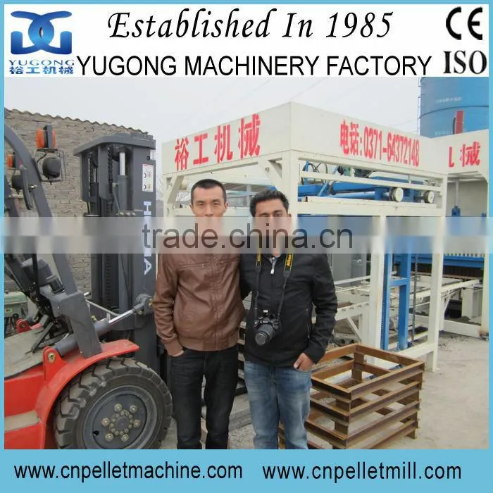 high performance QT6/8/ 10-15 hydraform cement brick making machine