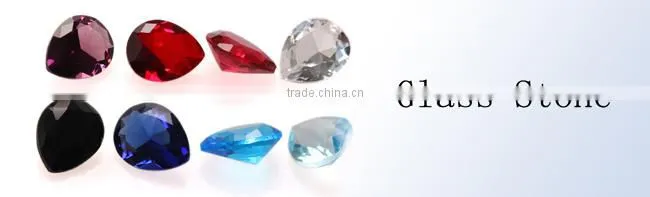 smooth face crystal glass stone cabochon