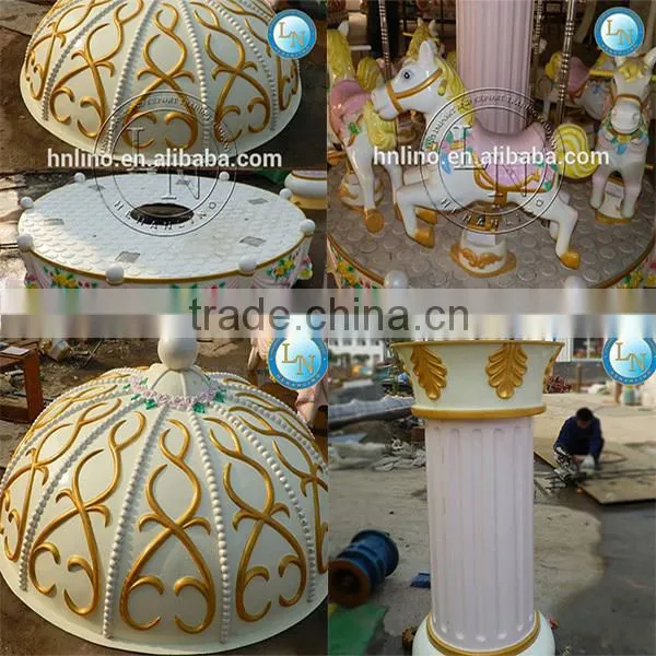 China Supplier Kids Mini Carousel Ride Amusement Ride Merry Go Round For Sale