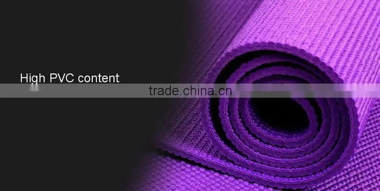 cheap PVC 4-20mm Indoor homw gym Fitness Equipments folding unique Yoga Mat