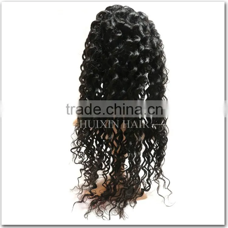 Full Lace Human Hair Wigs For Black Women Curly Human Hair