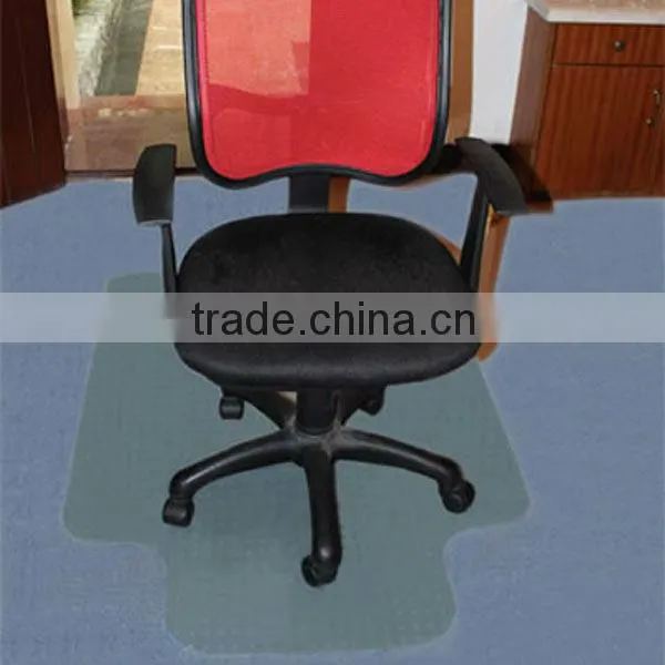 PVC carpet chair mat with nail