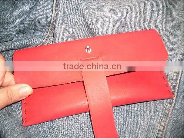 Handcrafted leahter pencil case