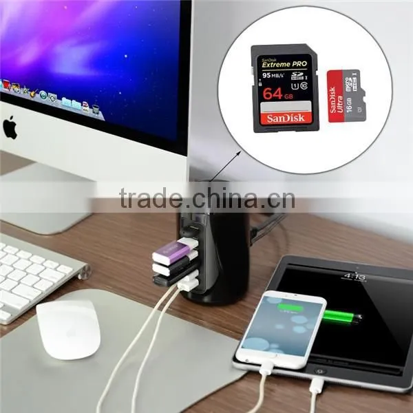 High-quality ORICO RH6CS Support both SYNC and smart 2.4A charging, hubs and charger port in one