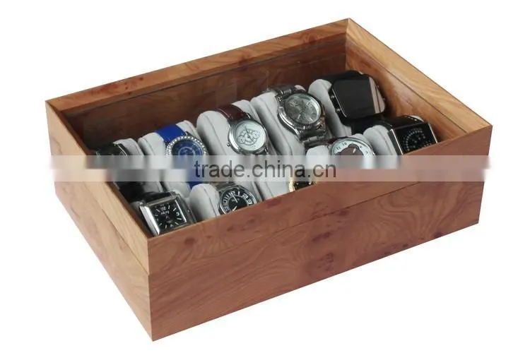 The best popular brown 8pcs watch gift box