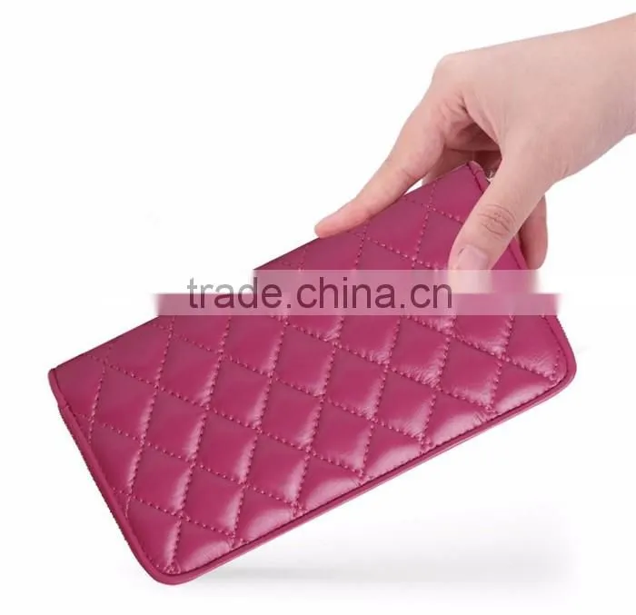 Stylish Long Leather Women Wallets with Card Slots OEM ODM Personalized Wallet