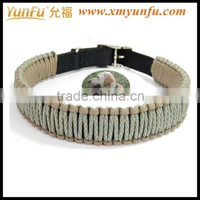 Factory Price Nylon Colorful Buckle cheap Blue dog collars