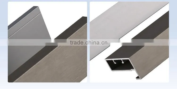 High quality poshied aluminum extrusion profiles with strong packing
