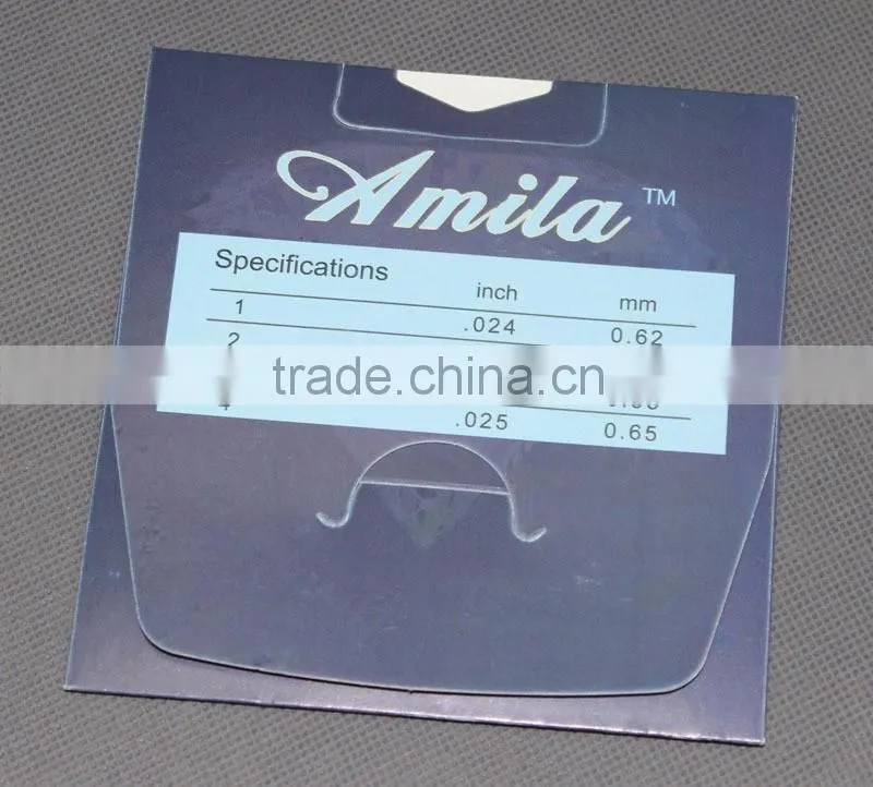 Amola Ukulele Strings Soprano Concert Tenor 21" 23" 26" Ukulele Strings (Paper Box Pack,Black White Clear Choose)