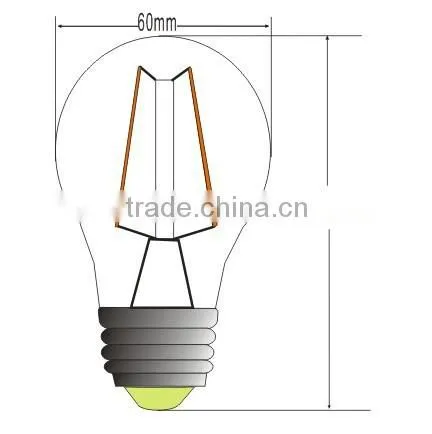 360 degree e27 12 volt led filament bulbs 15w 2700k 3000k