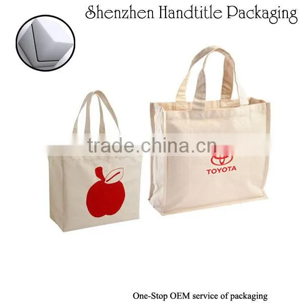 oem production canvas tote bag/canvas bag