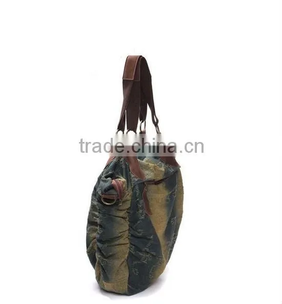 Alibaba Professional Bag Factory Classic Denim Shoulder Bags Woman handbags