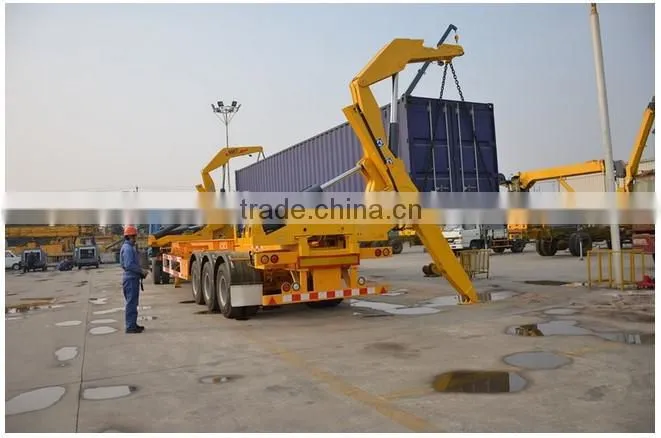 Container Side Lifter , 20ft 40ft 45ft Container self side Loading trailer