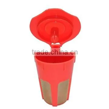 Top sale keurig filter refillable gold plated coffee cups
