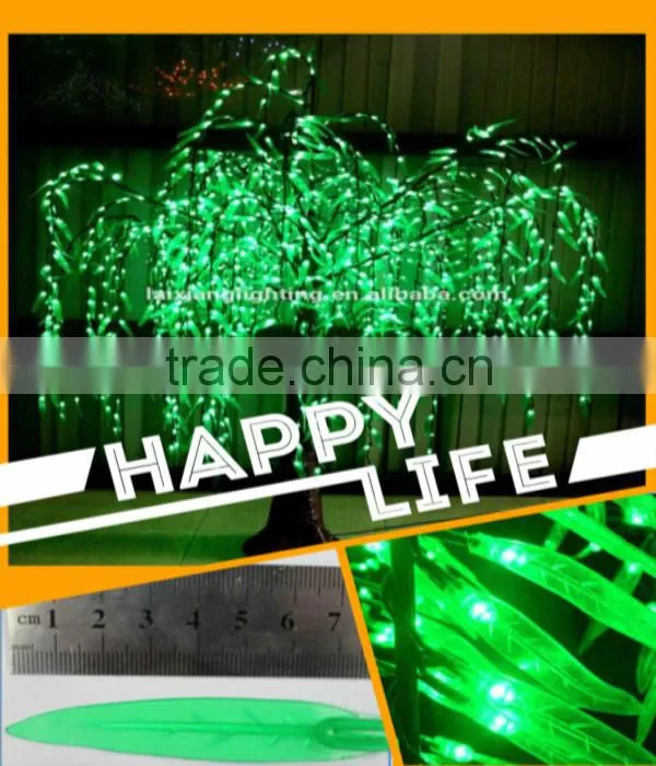 85-256V cheap price willow tree light, 3m height, 1208leds