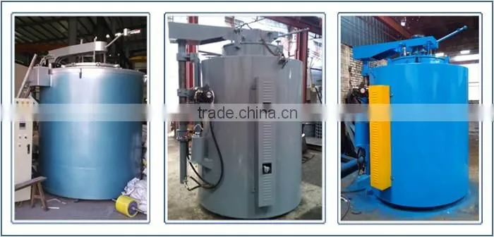 Batch pit-type black wire electric annealing furnaces for sale