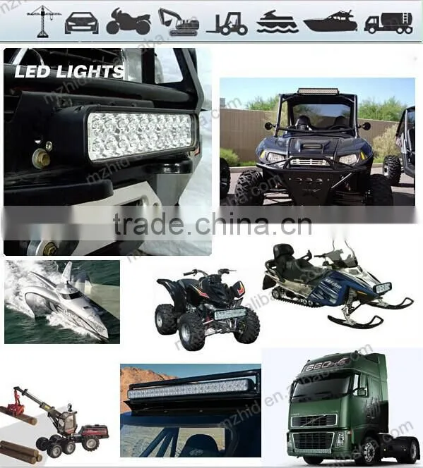16W led household 3pcs*4W foursquare led work light worklight