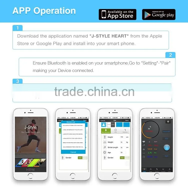 New Fashionable Bluetooth energy bracelet digital silicone wristband with heart rate monitor