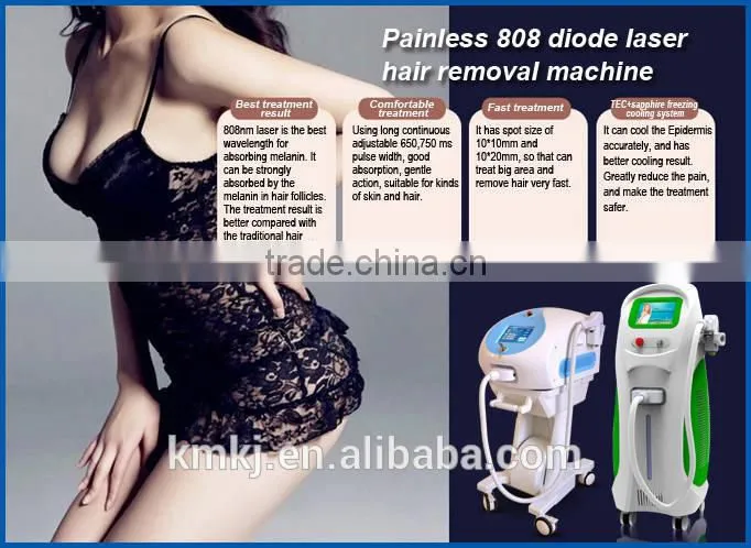 2016 Newest professional laser diode hair removal 808