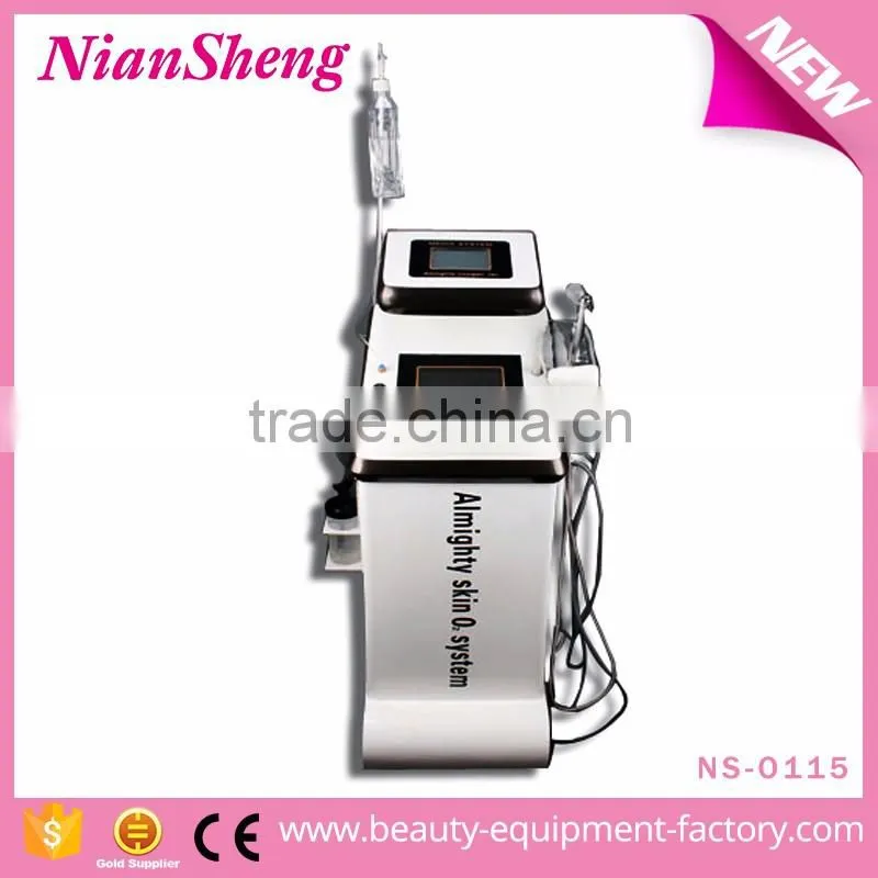 Professional intraceuticals oxygen inject machine/oxygen facial machine