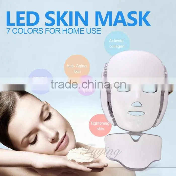 2017 led facial beauty machine led face light therapy mask