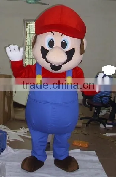 Cheap price santa claus adults mascot costume