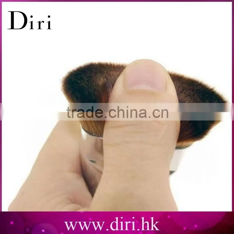 Top quality natural hair duo fiber powder brush