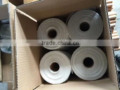 white plastic T-shirt bag on roll