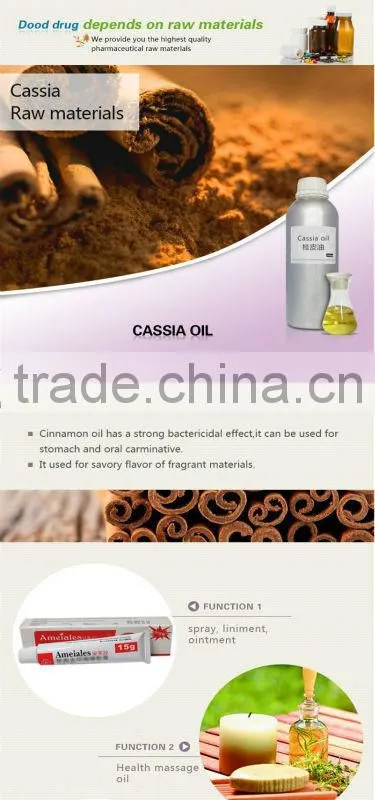 100% pure cassia oil bulk supplier