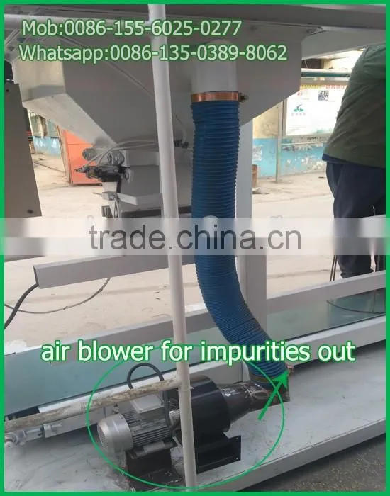 bagging grain beans cereals quantitive weighing filling machine
