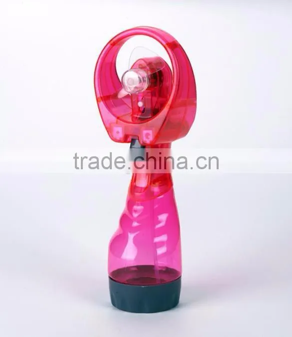 Cool Deluxe Misting Fan, Transparent Purple