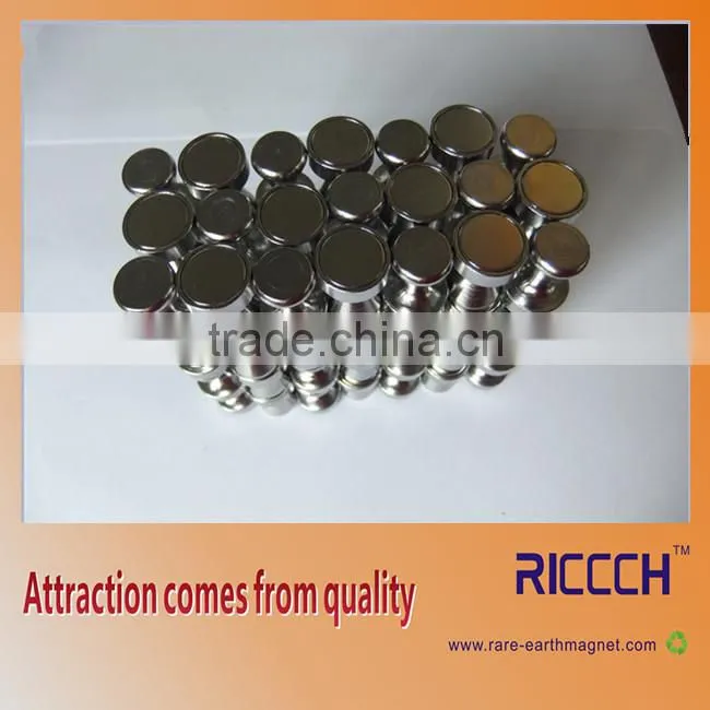 strong neodymium custom metal magnetic pin with strong pull force