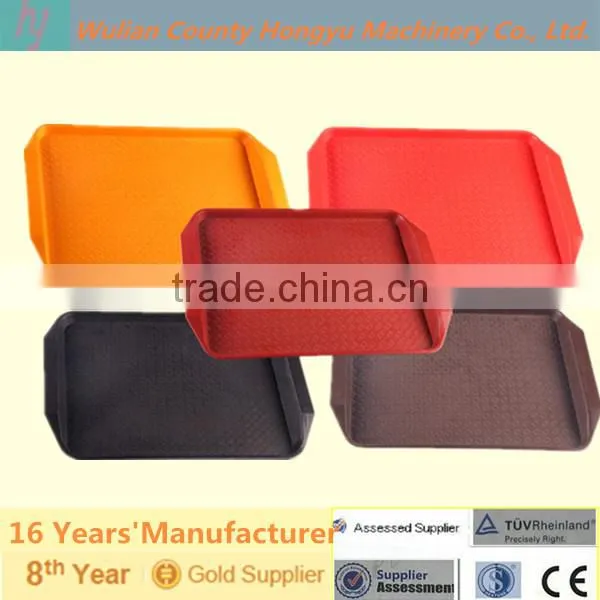 hot sale plastic tray for fast food restaurant
