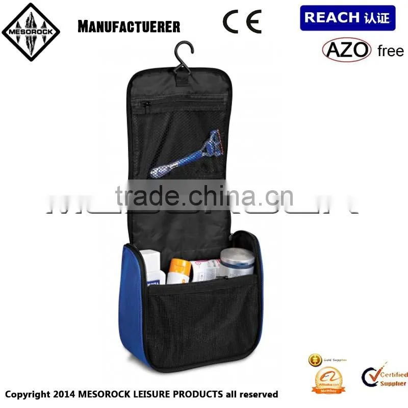 ladies make up travel wash bag hanging folding toiletry case