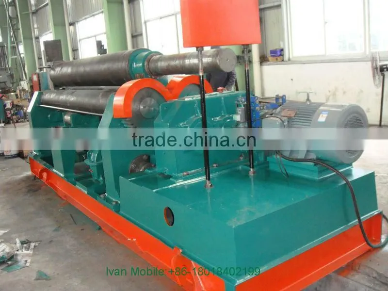 China suppliers W11-12*2500 mechanical asymmetrical rolling machine ,roller bending machine