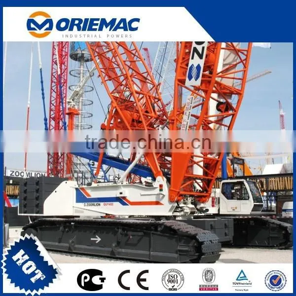 2015 Crawler Crane 400 tons zoomlion QUY400 used crawler crane