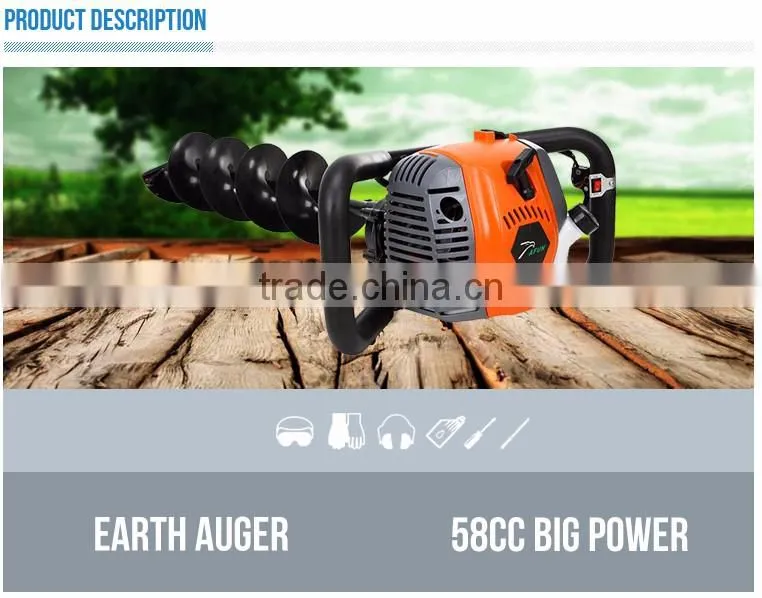 Tree tools transplanter digging machine to dig the hole