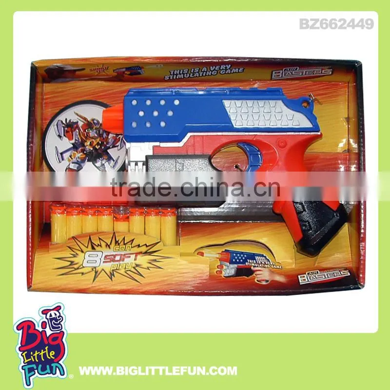 Toy gun foam bullets,foam shooting gun toy