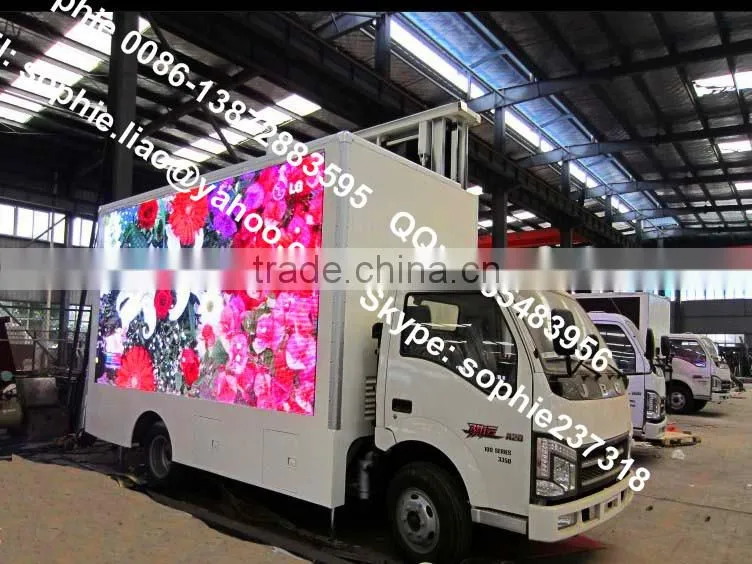 transparent led display truck,mobile display trucks,led mobile truck for sale
