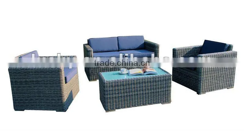 Elegant rattan sofa