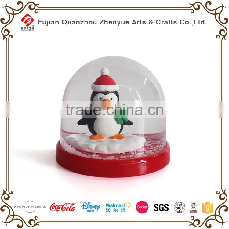 2016 christmas penguin water snow globe wholesale