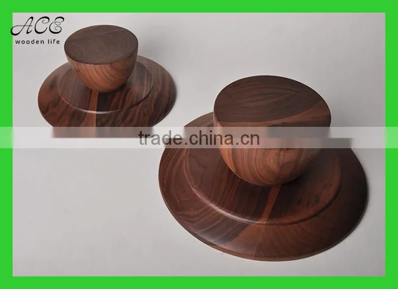 High quality walnut wood food tray