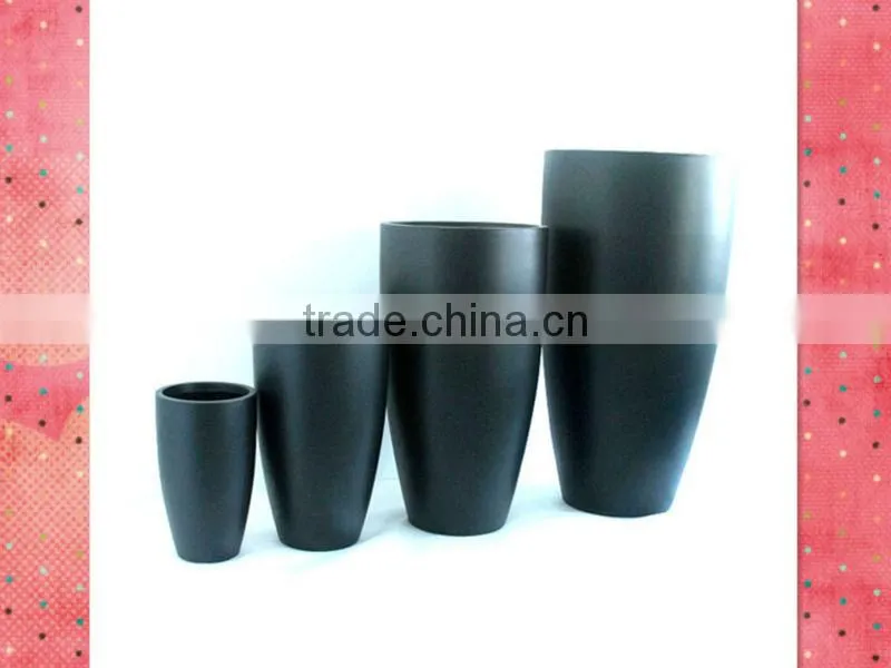 tall garden planters and pots italian garden pots rustic garden flower pots fiberglass garden pots QL-6724