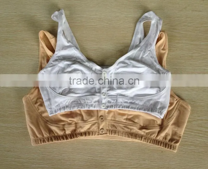 Cotton Comfort Bra/Cotton Bra/Comfort Bra/front open bra/front zipper bra