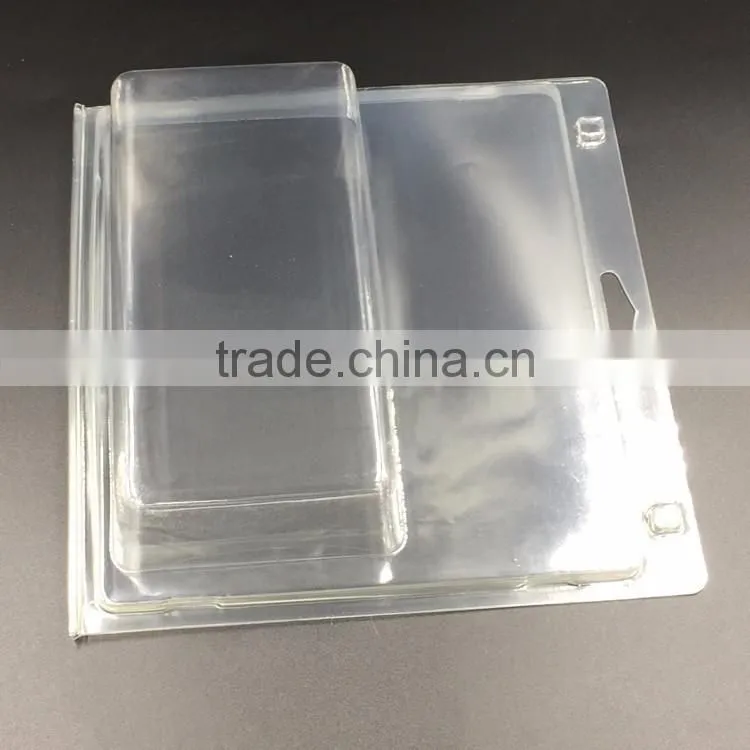 Eco-friendly plastic cardboard blister packing, nice plastic packaging for electronics
