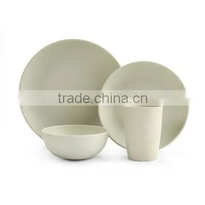 Anhui eco bamboo fiber tableware set