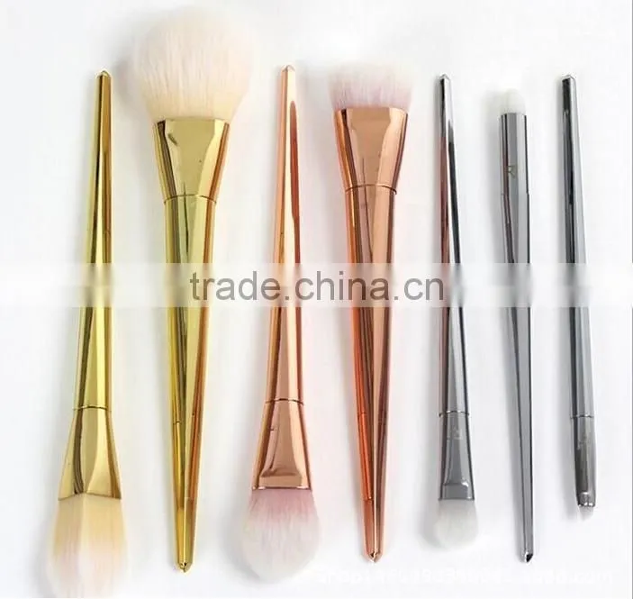 professional 7pcs makeup brush set foundation makeup tools beauty brush set
