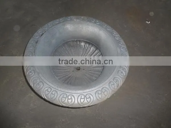 public cast iron flower pot / planter pots