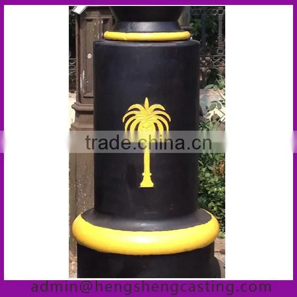 Middle East antique 7.8 meters bajaj street light poles
